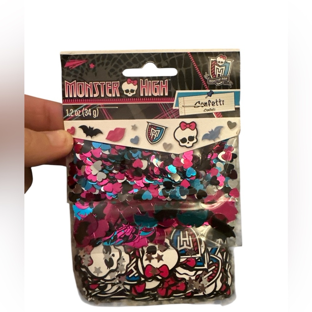 Monster High 1.2oz Confetti Brand New Pack